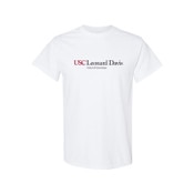 USC Trojans Unisex Leonard Davis White T-Shirt